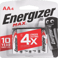 Energizer Maxx AA Batteries 4 Pack