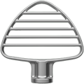 KitchenAid Pastry Beater Standard Silver for Tilt Head Stand Mixer