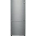 LG 420L Bottom Mount Refrigerator - Silver
