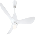 Mercator Juno DC 1400 Ceiling Fan with White Body and White Blades