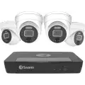 Swann 12MP 2TB NVR Kit w/ 4 x Dome Cameras