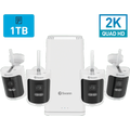Swann 4 Camera 1TB 2K UltraHD Wireless Security System