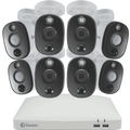 Swann 4K 8 Camera 1TB DVR Security System with Warning Light