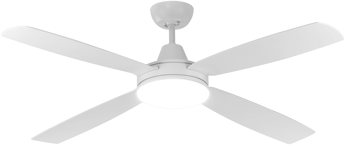 Mercator 137cm Nemoi with Light White Ceiling Fan
