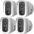 Connect SmartHome 1080P Full HD Smart Outdoor Camera (4 Pack)