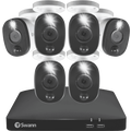 Swann 1080p 6 Camera DVR Kit with 6 Warning Light