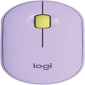 Logitech M350 Pebble Wireless Mouse (Lavender Lemonade)