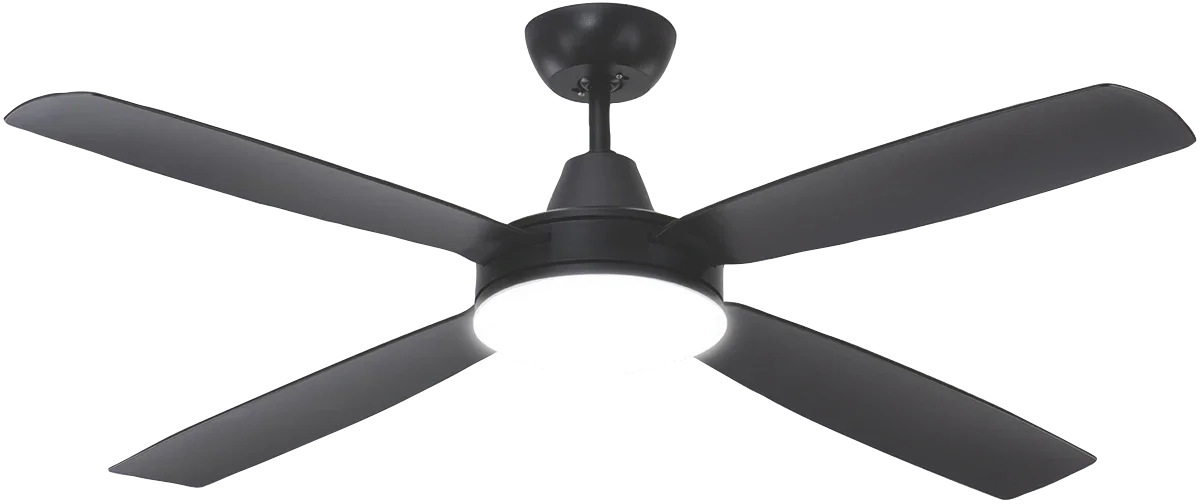 Mercator 137cm Nemoi with Light Black Ceiling Fan