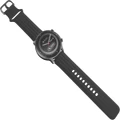 Ryze Flex Smartwatch Dark Grey - Black Strap
