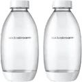 Sodastream Carb Bottle 1L Twin Pack White Fuse