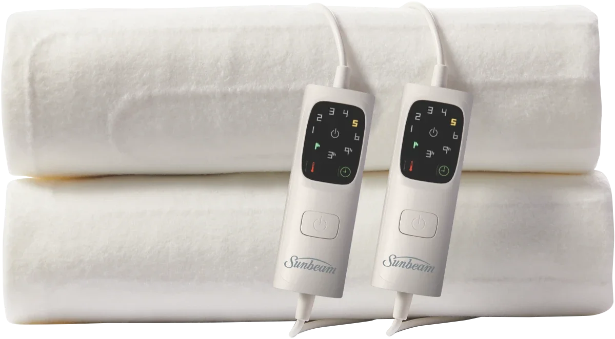 Sunbeam Sleep Perfect Fitted Antibacterial Electric Blanket Double