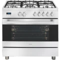 ARTUSI 90Cm Dual Fuel Upright Cooker Stainless Steel