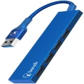 Bonelk Long-Life USB-A 4 Port USB Hub (Blue)