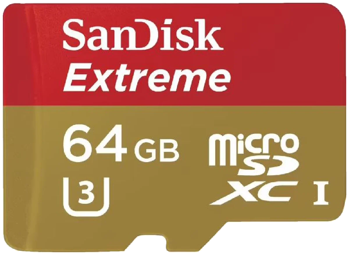 Sandisk Extreme Micro SDXC 64GB SD Memory Card