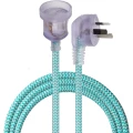 Crest Decord Braided Extension Lead 3m (Green)