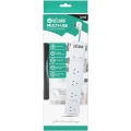 Crest Decord Power Board 4 Socket Surge Protected 1.2m