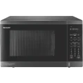 Sharp 32L 1100W Airfry Convection Microwave Black Stainless Steel