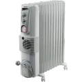 DeLonghi 2400W Oil Column Heater with Timer
