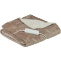 Homedics Heated Throw Blanket Cream