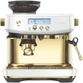 Breville The Barista Pro Coffee Machine Sea Salt Brass