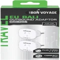Bon Voyage Travel Adaptor Australia to Europe (2 Pack)