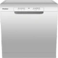 Haier 45cm Compact Freestanding Dishwasher Silver
