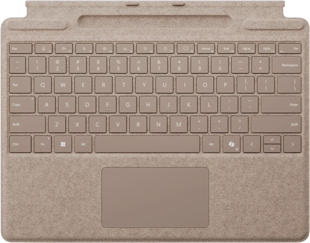 Microsoft Surface Pro Keyboard 11th Edition with Pen Storage (Dune)