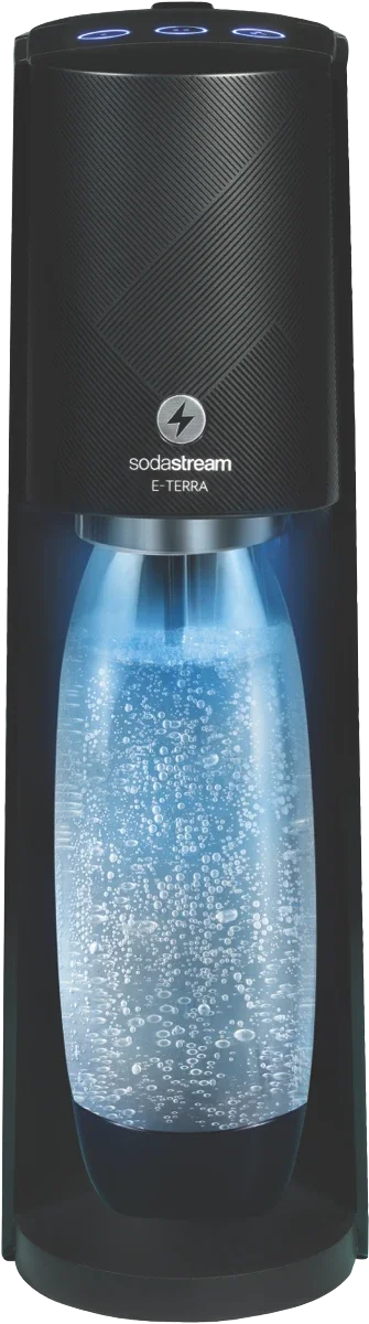 Sodastream E Terra Black Sparkling Water Maker
