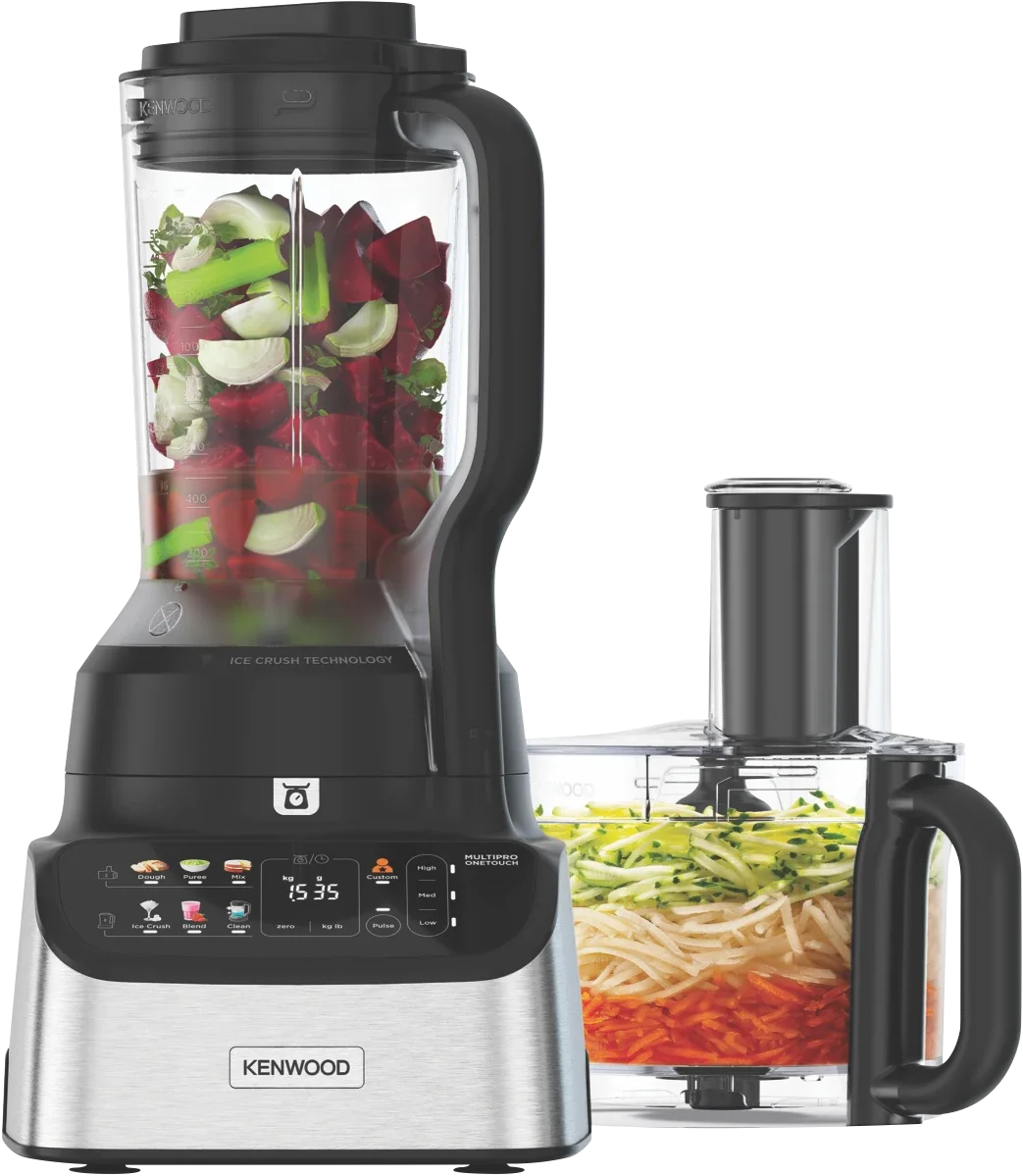 Kenwood Multi Pro One Touch Food Processor And Blender Silver