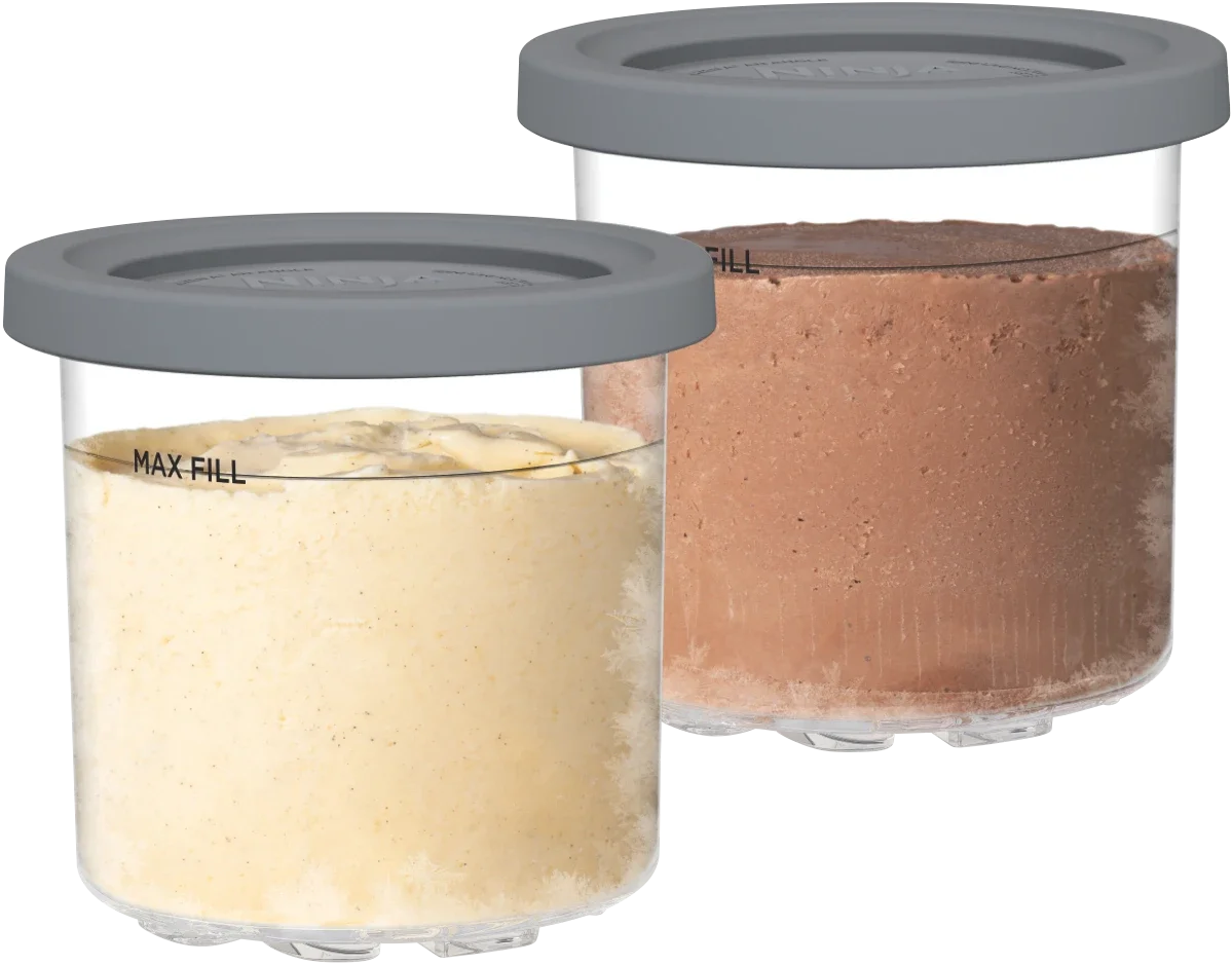 Ninja 2 x 470ml NC300 Creami Ice Cream Maker Tubs