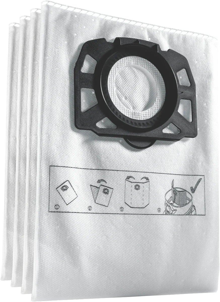 Karcher Fleece Filter Bag WD 2/3 4PC