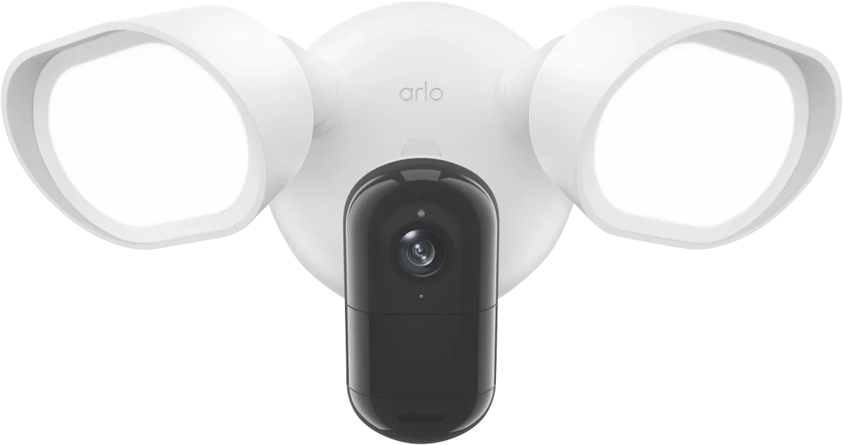 Arlo Wired Floodlight Camera (White)