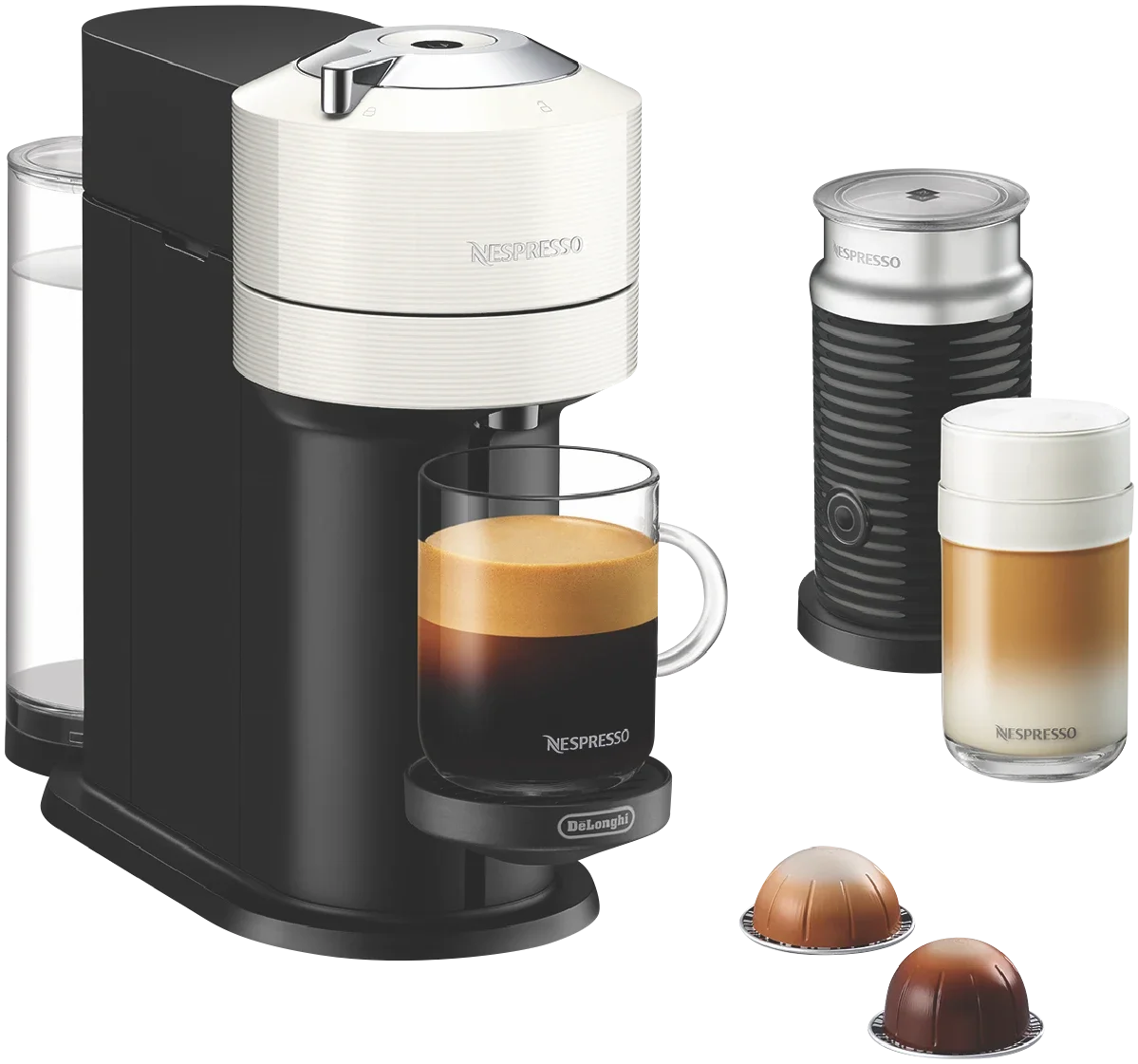 Nespresso Vertuo Next Bundle - White