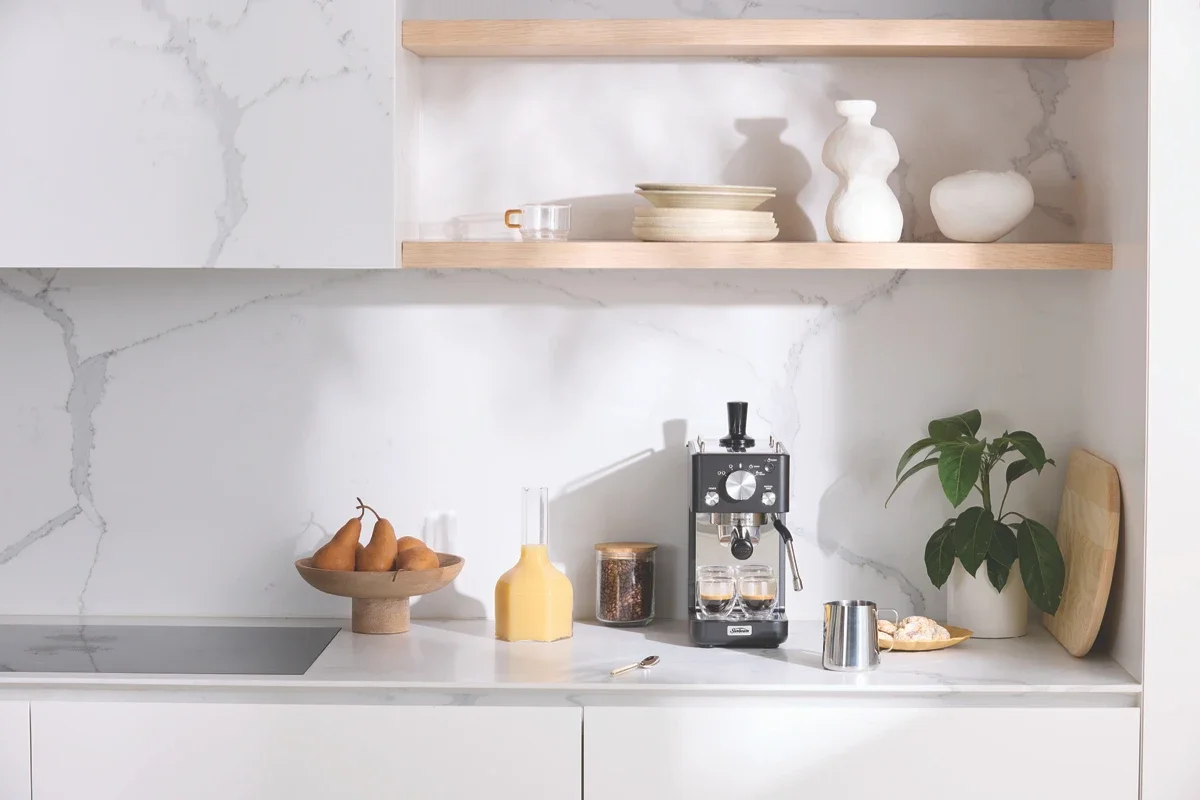 Sunbeam Origins Slimline Espresso Coffee Machine Black