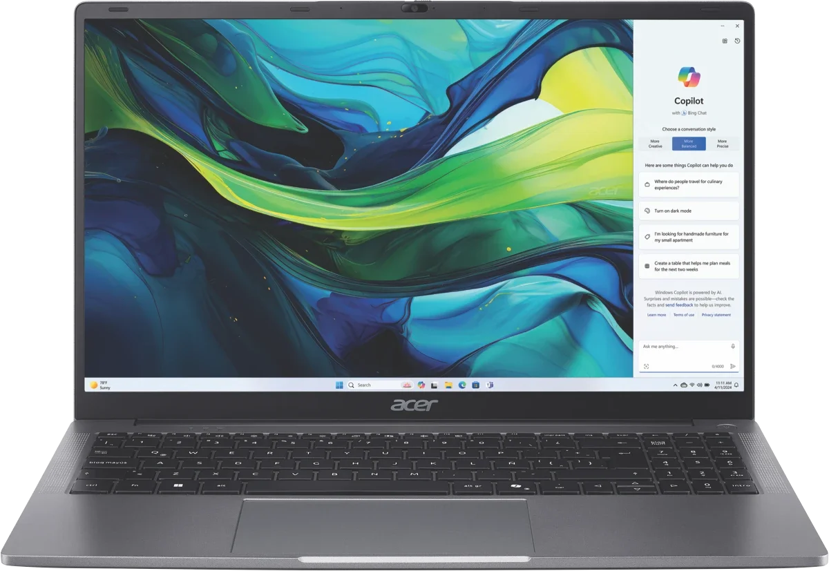 Acer Aspire Lite 15 15.6" Celeron N4500 4GB 128GB Laptop