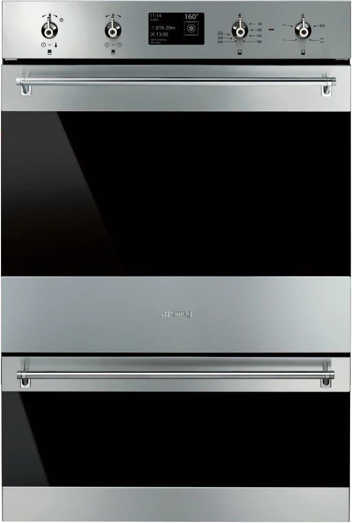 Smeg Classic 60cm Pyrolytic Double Oven