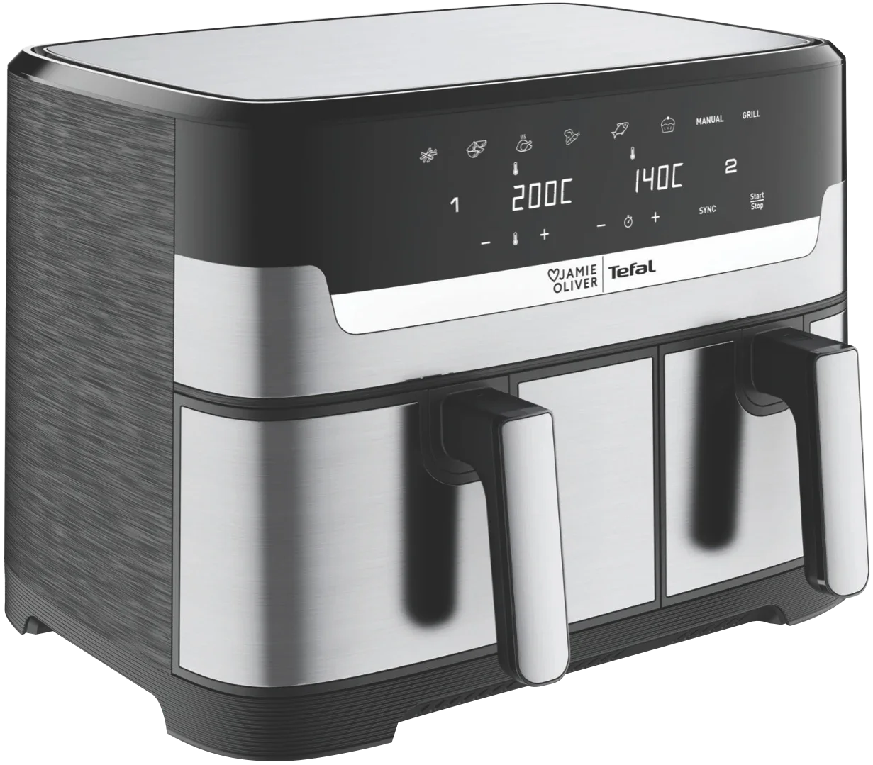 Tefal Jamie Oliver By Tefal Dual Air Fryer