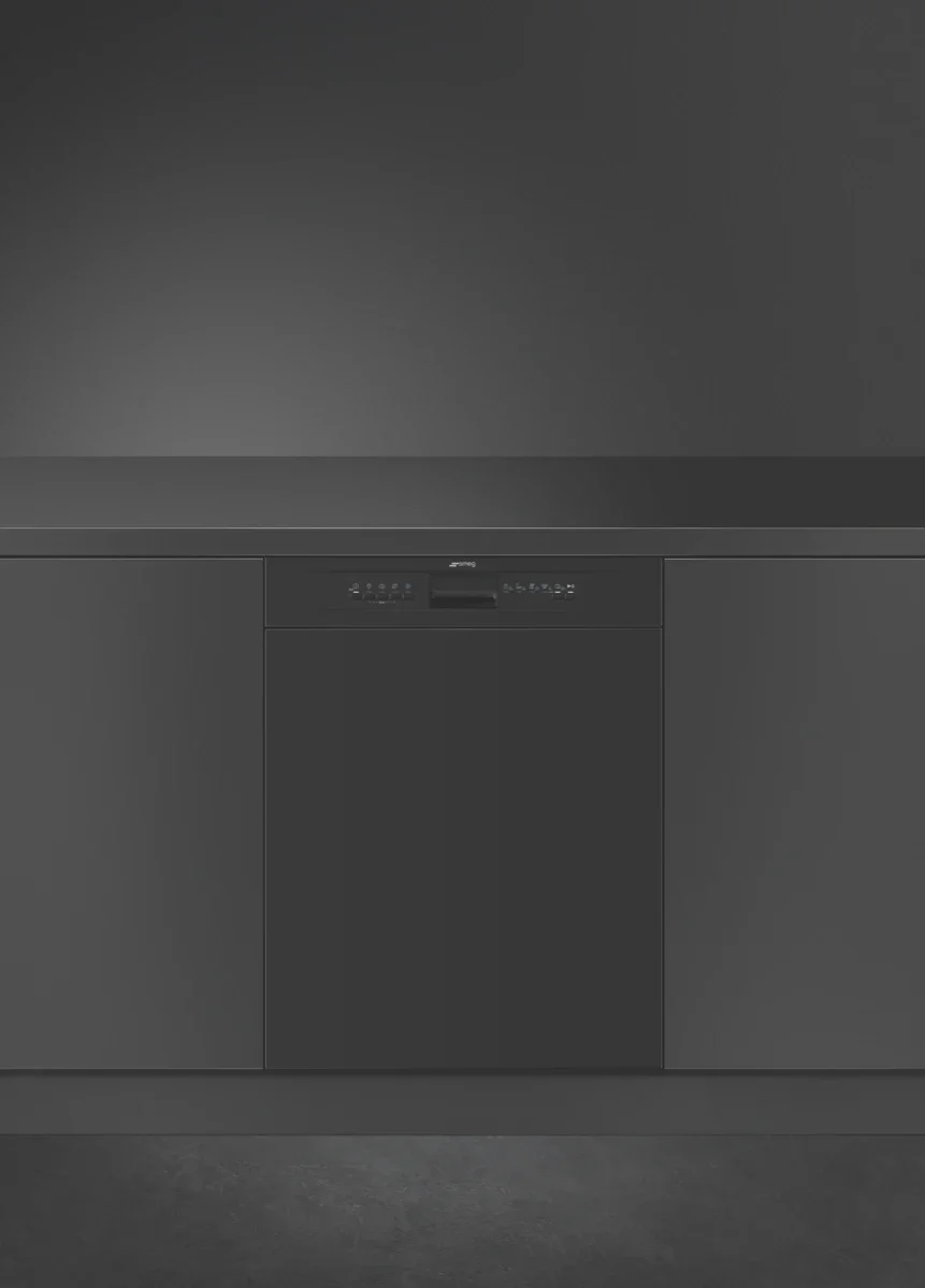 Smeg Matte Black Built In Dishwasher