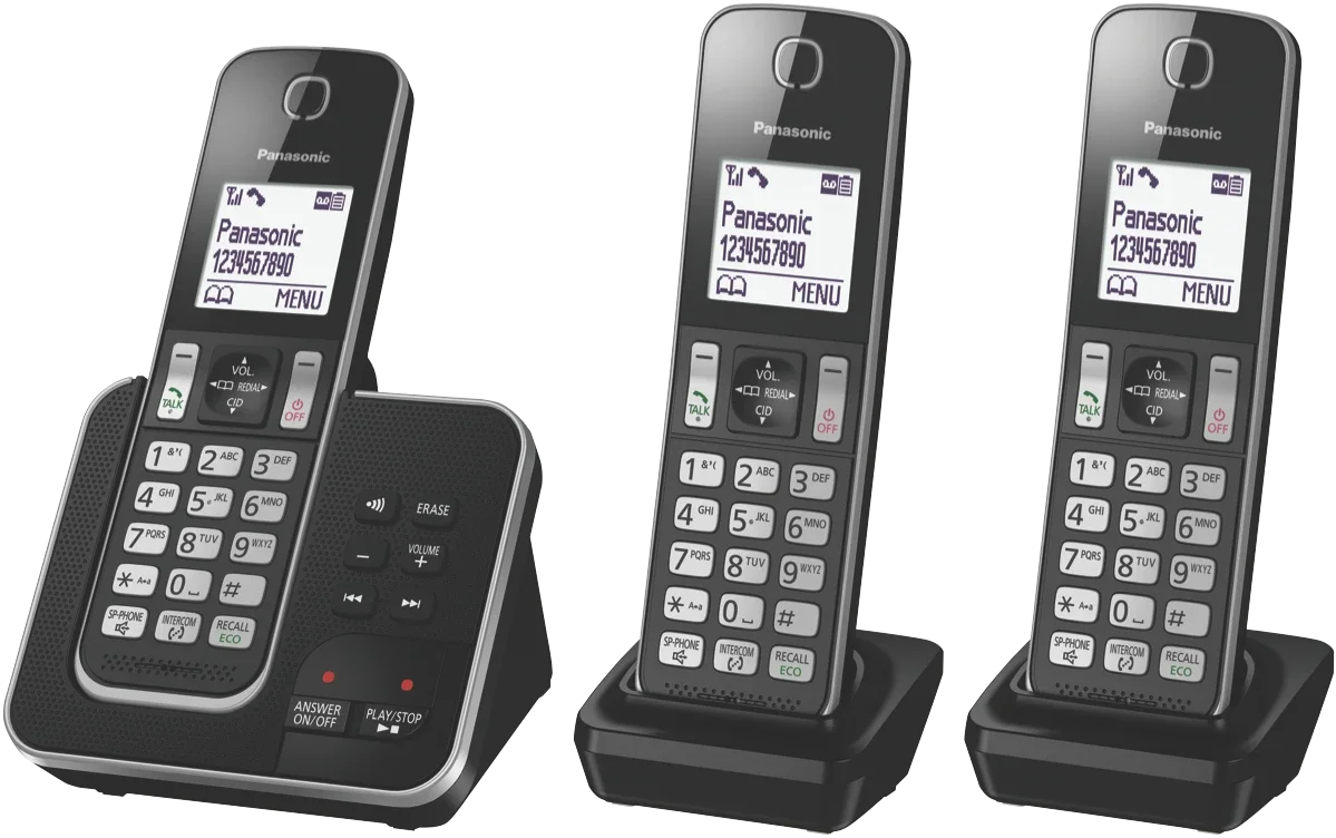 Panasonic Cordless Phone Triple Pack