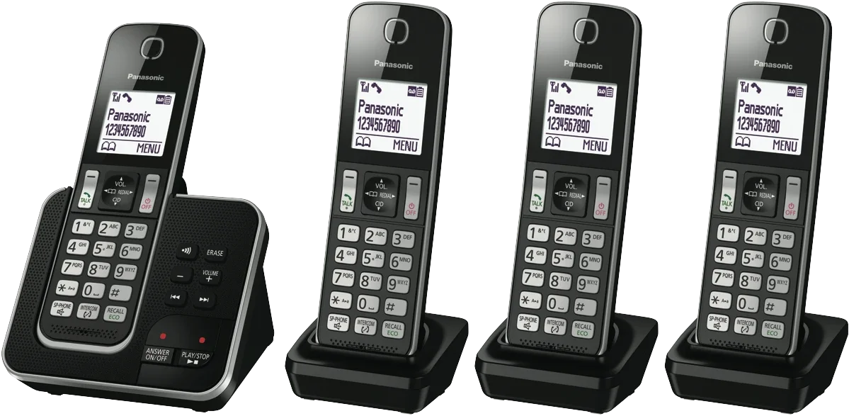Panasonic Quad Pack Cordless Phone