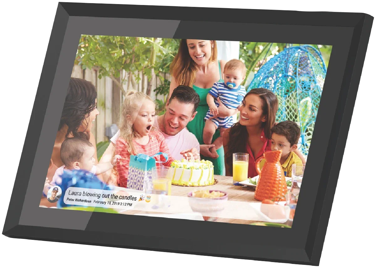 Linsar 10.1" Digital Photo Frame WiFi 16GB Frameo
