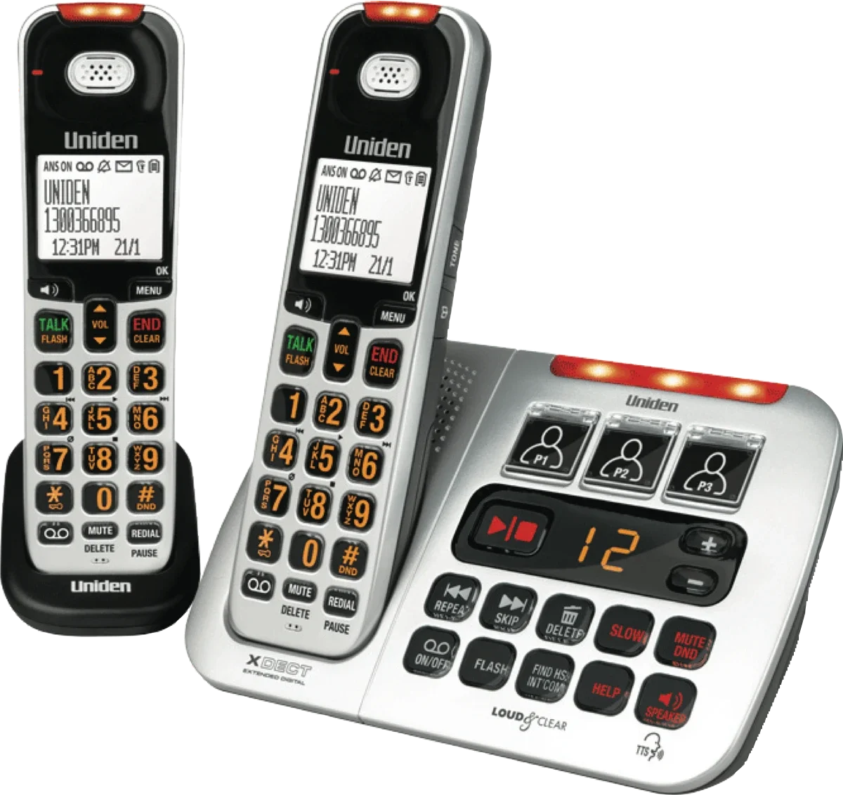 Uniden Cordless Phone Twin Pack -