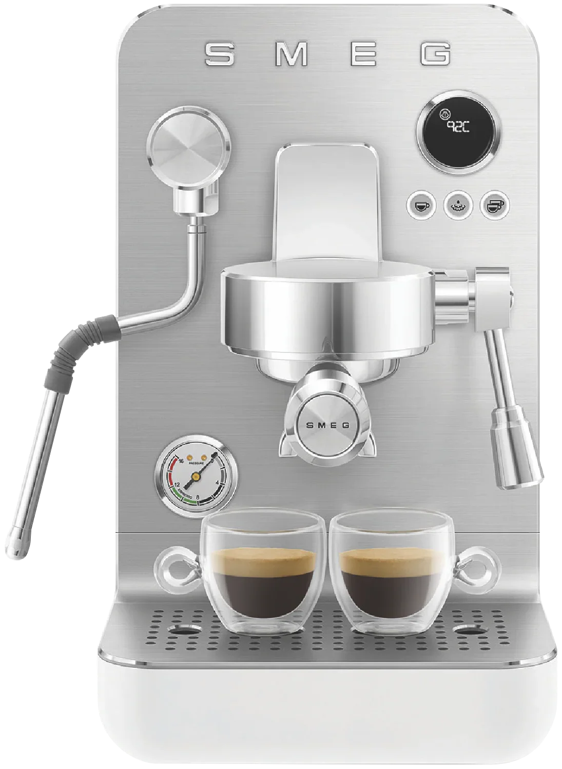 Smeg Minipro Espresso Coffee Machine Matte White