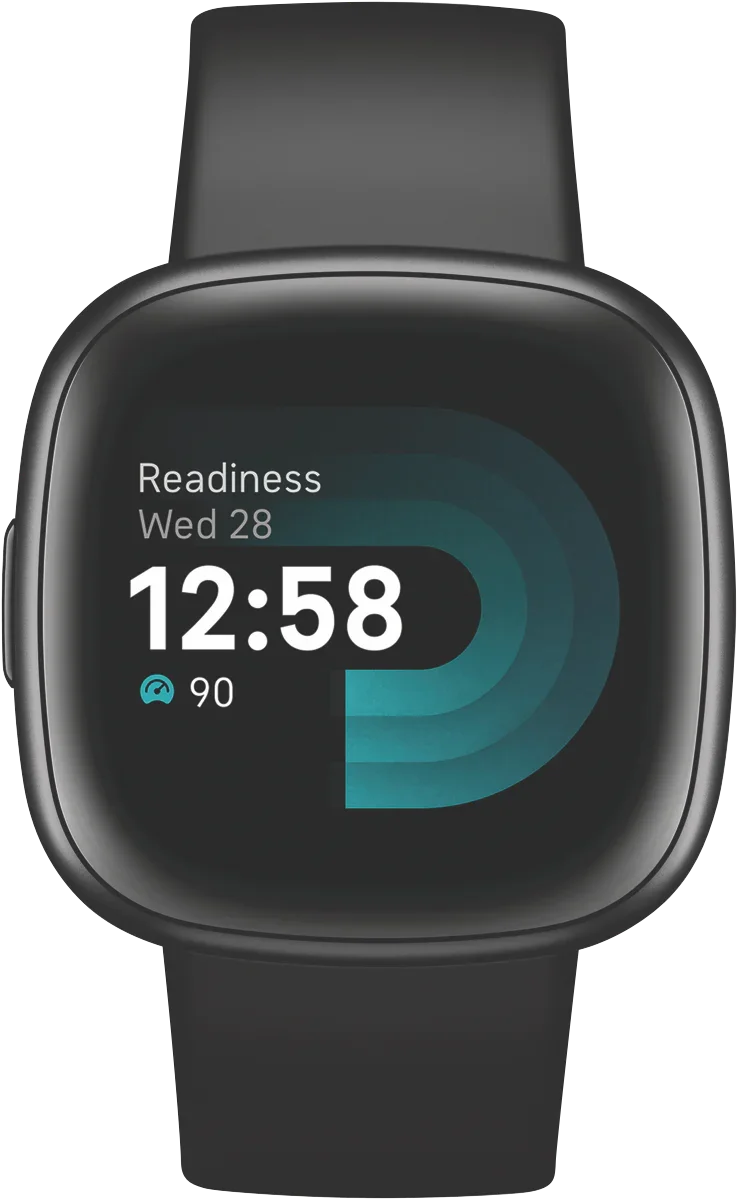 Fitbit Versa 4 - Black/Graphite Aluminium