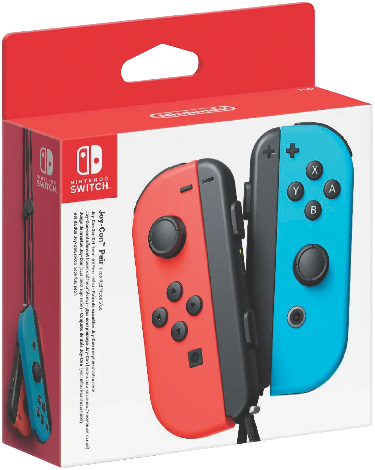 Nintendo Switch Joy-Con Pair Neon Red & Blue