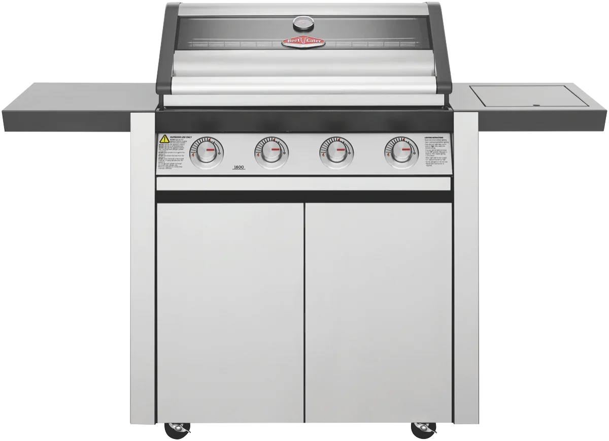 BeefEater 1600 Series 4 Burner BBQ & Trolley