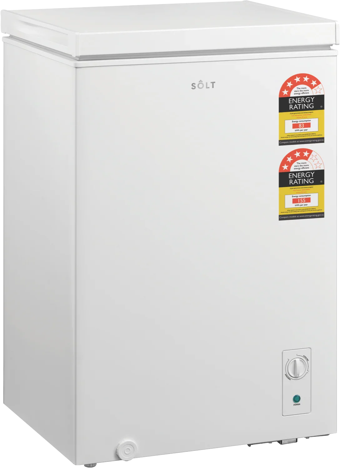 Solt 99L Hybrid Chest Freezer