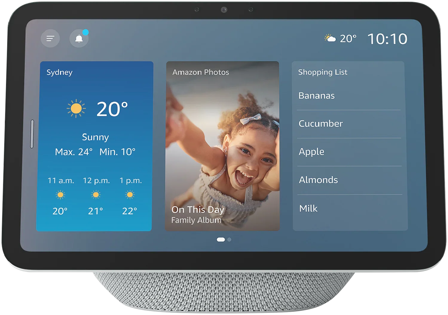 Amazon Echo Show 8 (Glacier White)