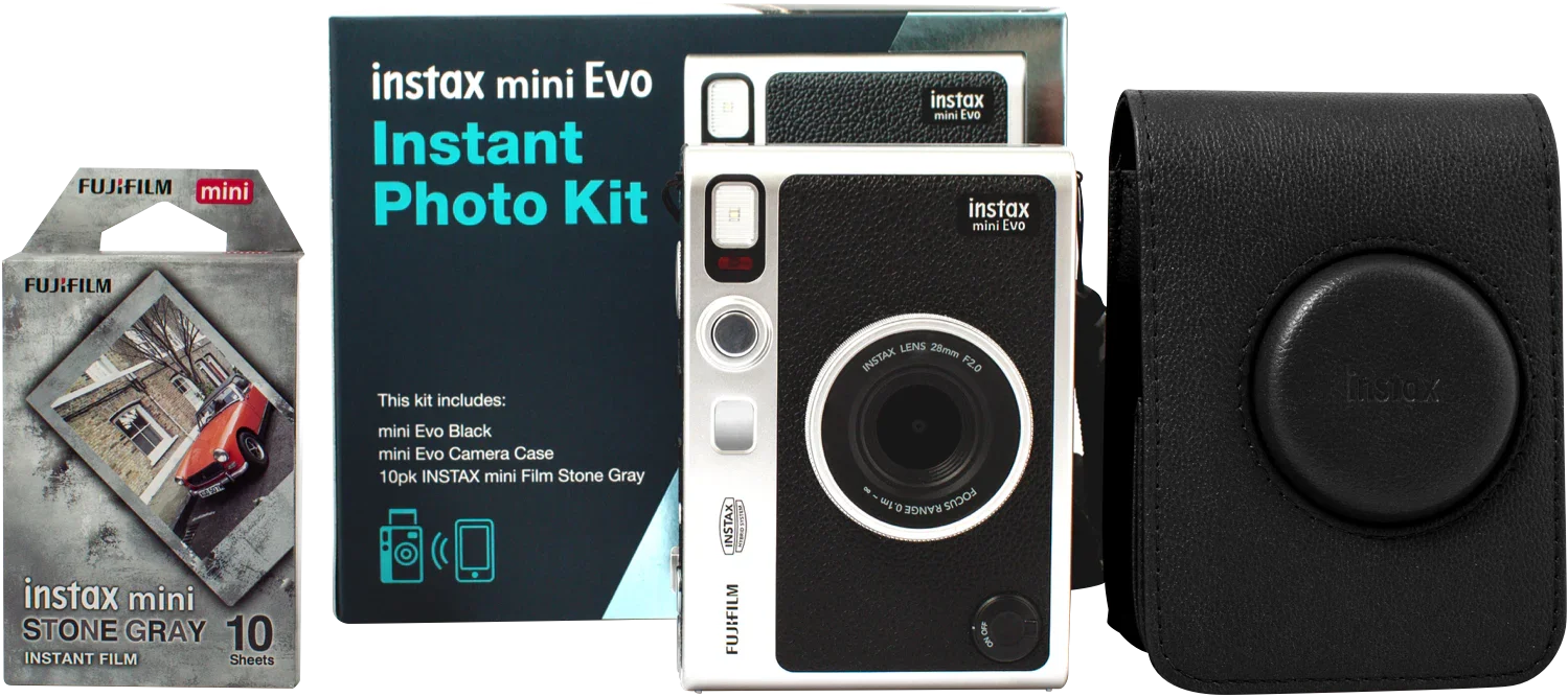Instax Mini Evo Camera Bundle Black