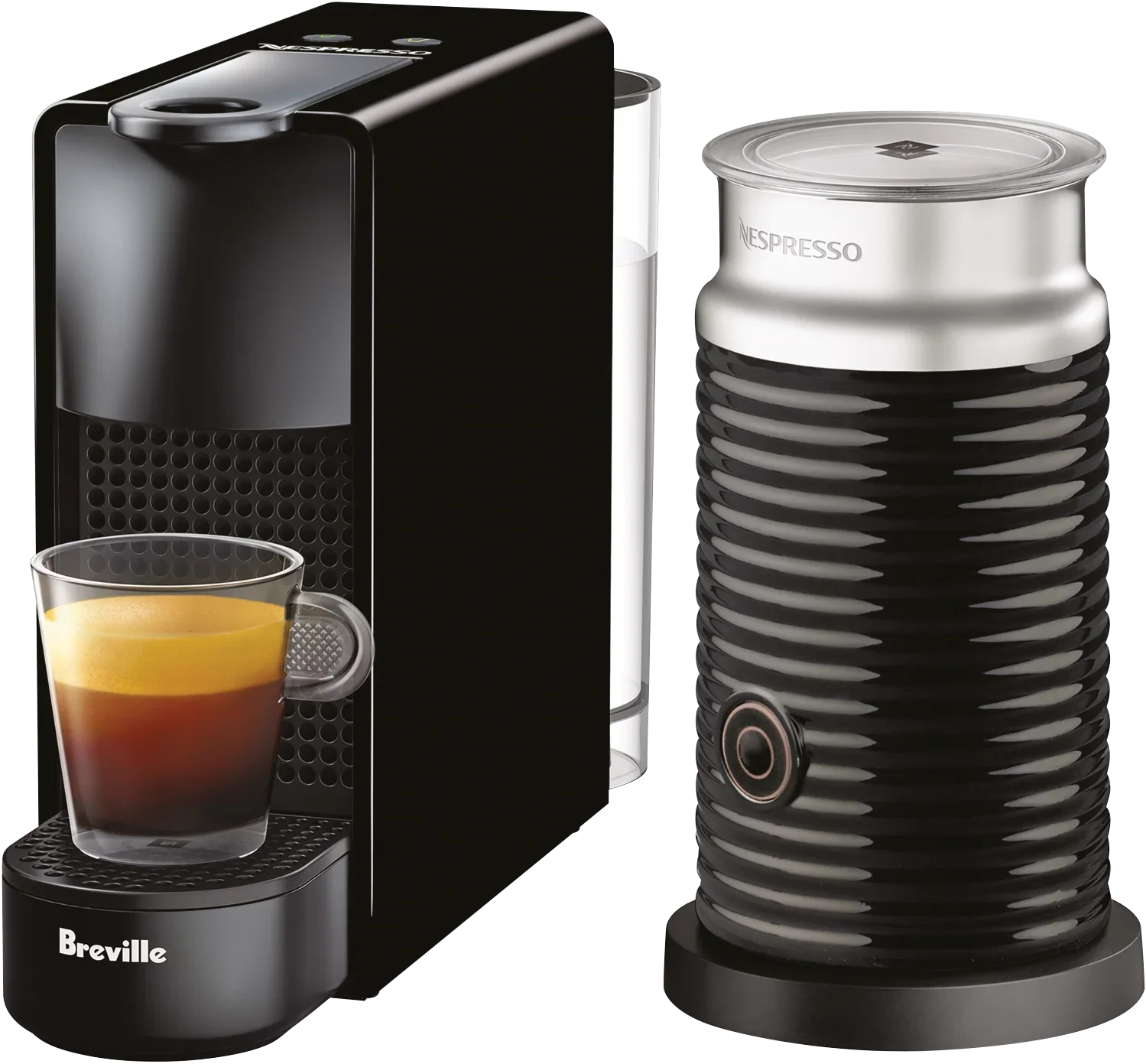 Nespresso Essenza Mini With Aeroccino3 Black